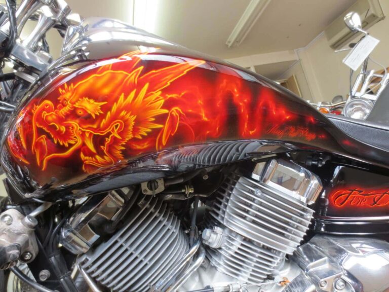 バイクショップアモラ カスタムペイント 1