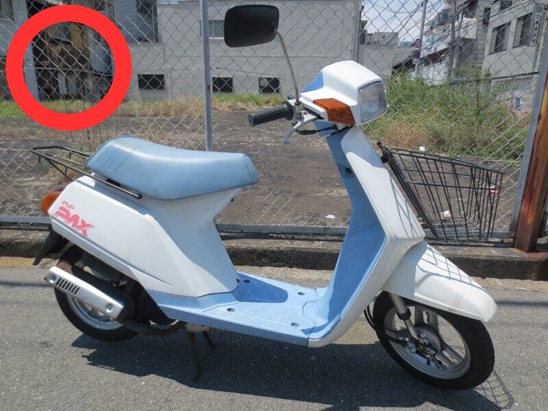 古いけど綺麗なホンダEVE PAX